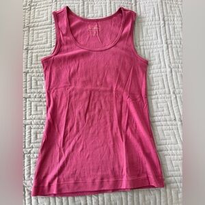 L.L. Bean Women's Vibrant Pink Tank Top